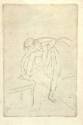 Dancer Tying her Shoe (Danseuse Mettant son Chausson)
