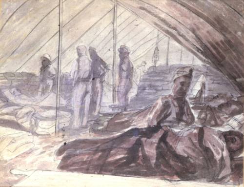 Native Ward, S. African 18th casualty cleaning station