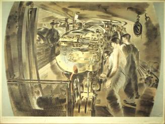 15 Inch Gun Turret, HMS Repulse, August 1941