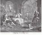 Marriage à-la-mode (Plate 2): "The Tête à Tête"