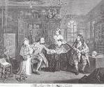 Marriage à-la-mode (Plate 3): "The Inspection"