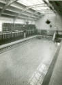 The swimming pool at the Manor Place Baths taken in 1937.